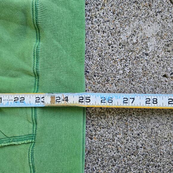 Vtg Y2k HOLLISTER Newport Beach Spellout Applique Earthtone Hooded Sweatshirt M - Picture 7 of 7